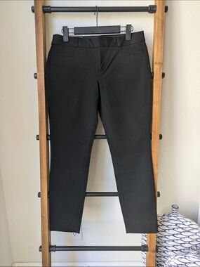 NWT Banana Republic Women's Sloan Petite Black Suit Pants - Size Petite 2